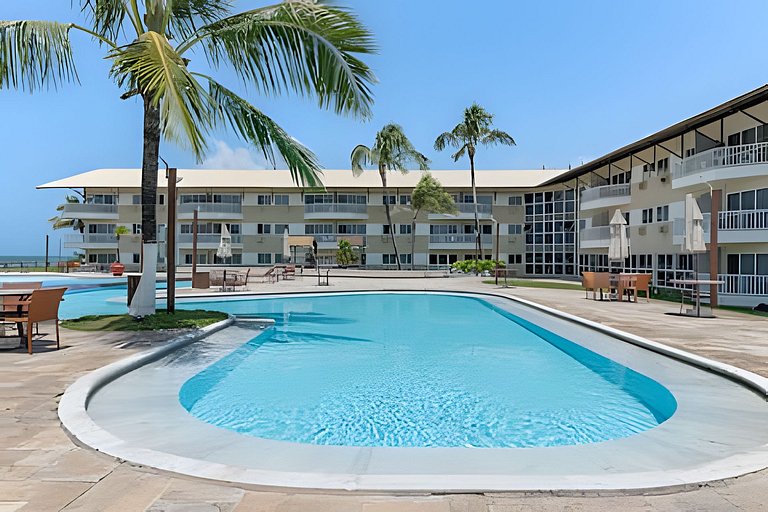 Flat Exclusive - Pé na Areia em Muro Alto PE.