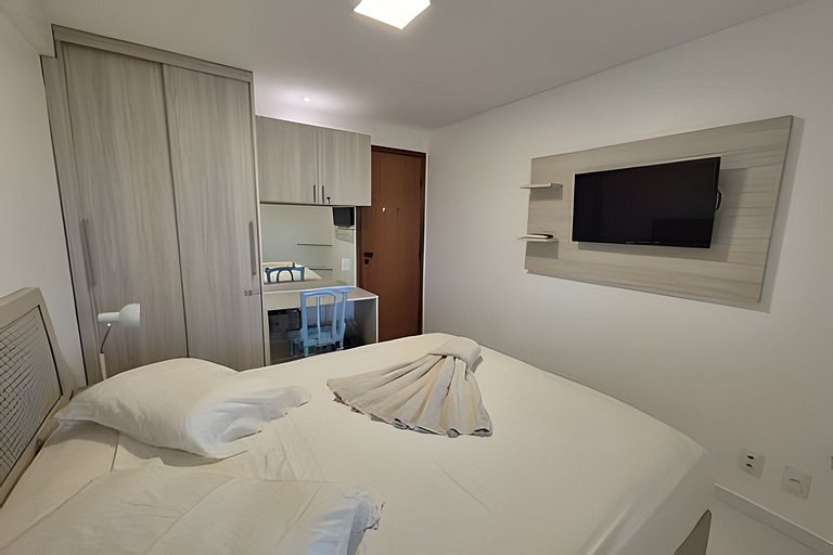 Flat Exclusive - Pé na Areia em Muro Alto PE.