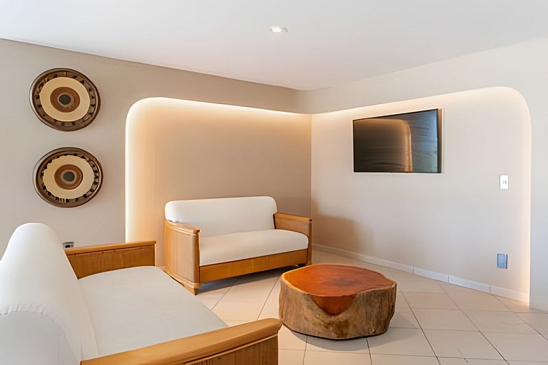 Flat Exclusive - Pé na Areia em Muro Alto PE.