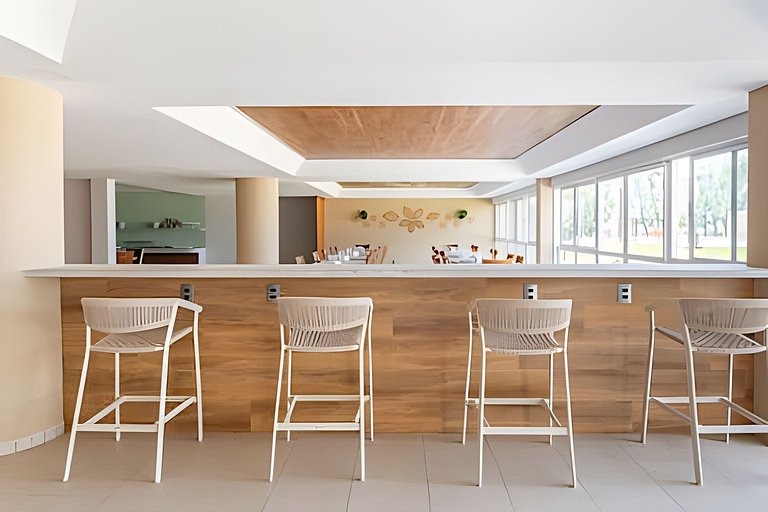 Flat Exclusive - Pé na Areia em Muro Alto PE.