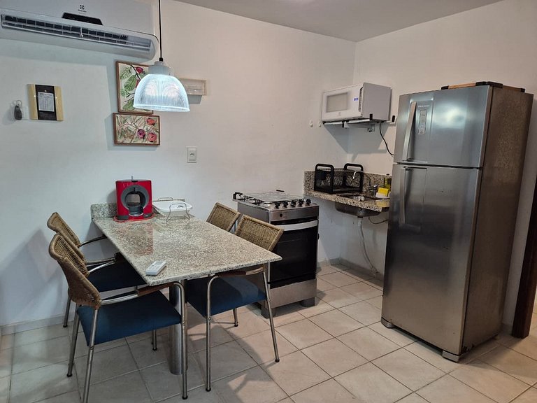 Marupiara Muro Alto - Vista Incrível - Pé na Areia