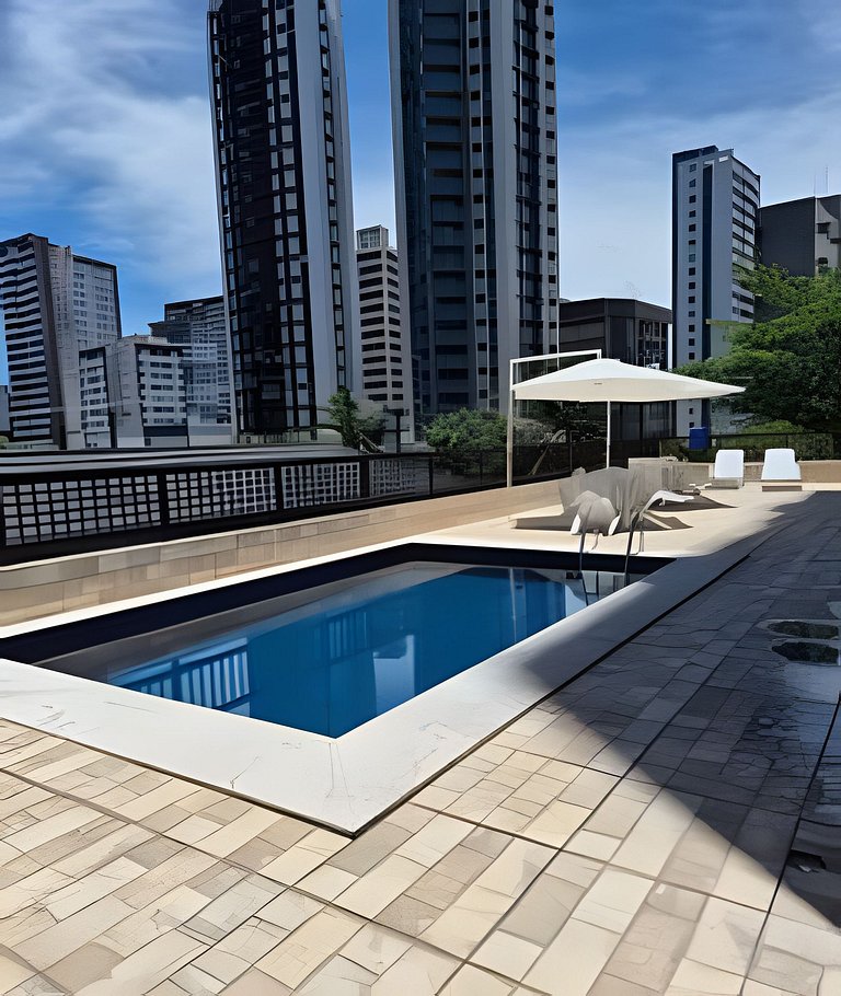 Flat 4p em Boa Viagem | Shopping Recife e Praia