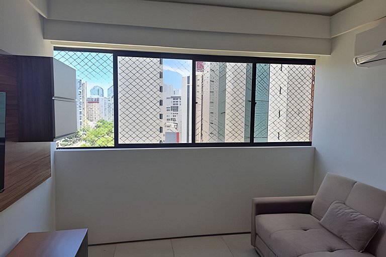 Flat 4p em Boa Viagem | Shopping Recife e Praia