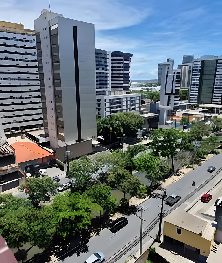 Flat 4p em Boa Viagem | Shopping Recife e Praia