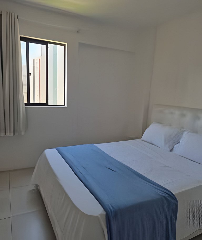 Flat 4p em Boa Viagem | Shopping Recife e Praia