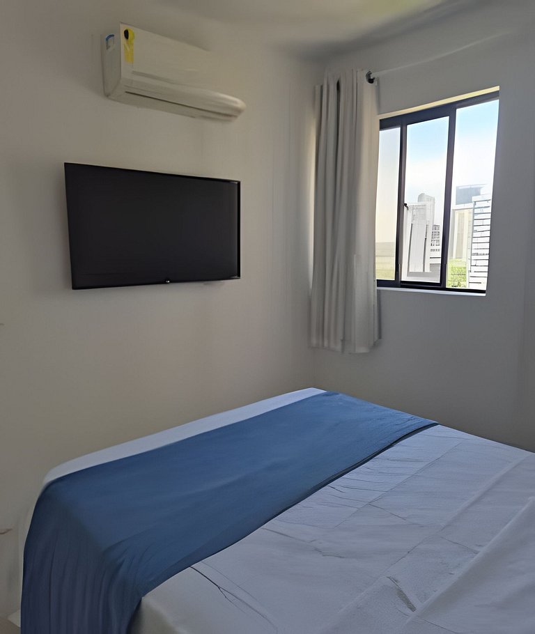 Flat 4p em Boa Viagem | Shopping Recife e Praia