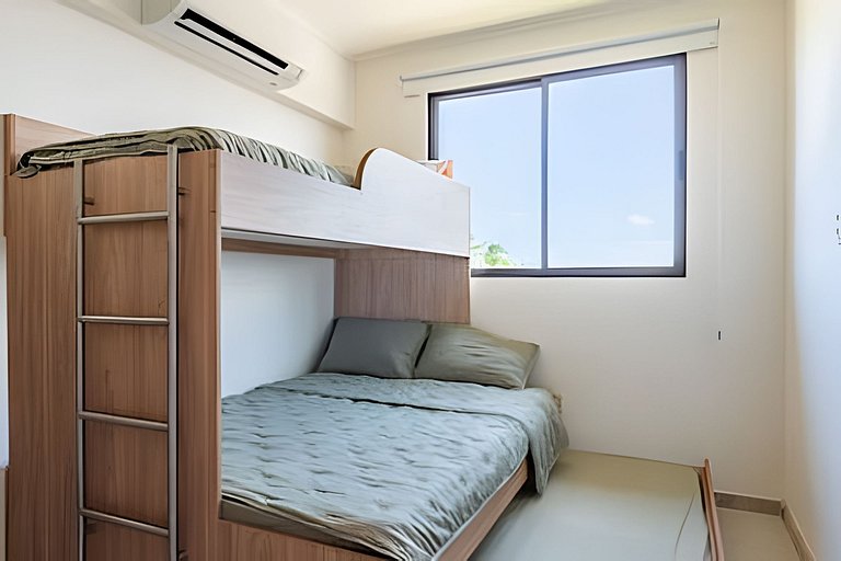 Flat Muro Alto Vista Premium, Frente Mar