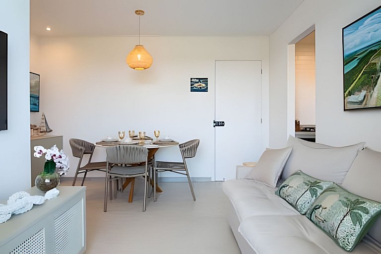 Flat Muro Alto Vista Premium, Frente Mar