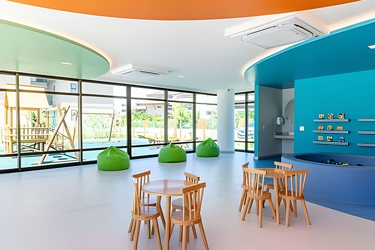 Flat Muro Alto Vista Premium, Frente Mar