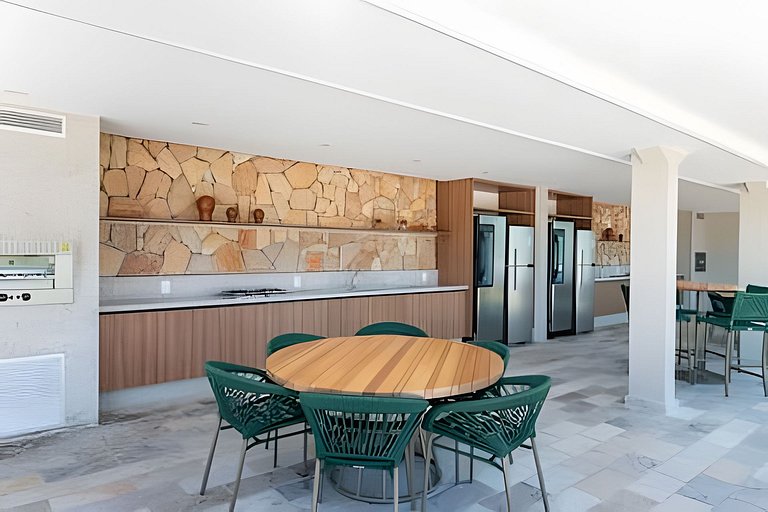 Flat Muro Alto Vista Premium, Frente Mar