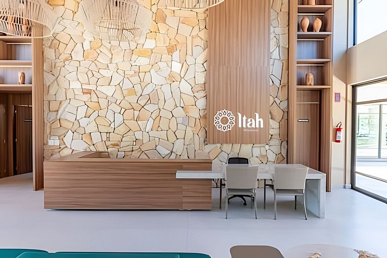 Flat Muro Alto Vista Premium, Frente Mar