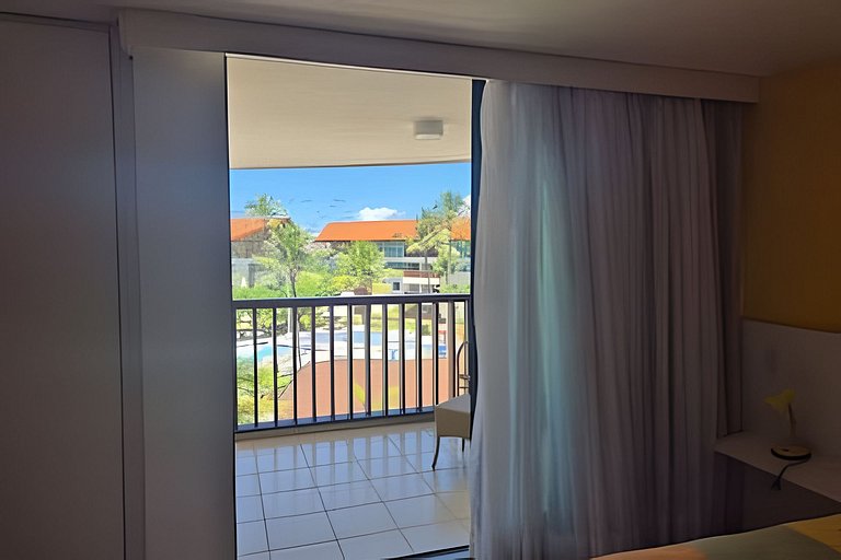 Flat Beira Mar, Marulhos Resort, Muro Alto.