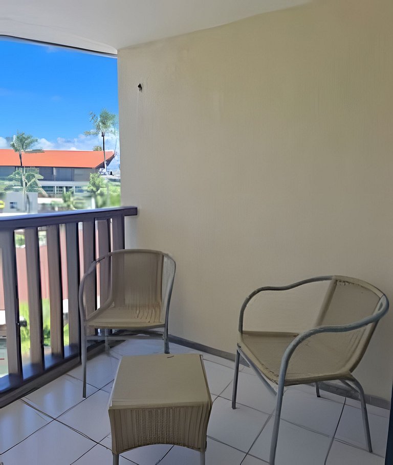 Flat Beira Mar, Marulhos Resort, Muro Alto.