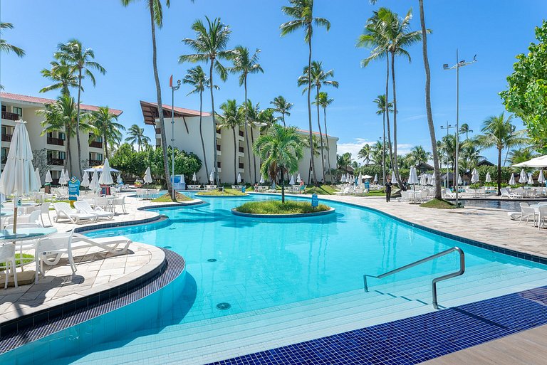 Flat Beira Mar, Marulhos Resort, Muro Alto.
