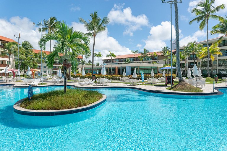 Flat Beira Mar, Marulhos Resort, Muro Alto.