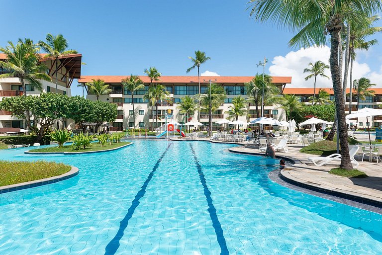 Flat Beira Mar, Marulhos Resort, Muro Alto.