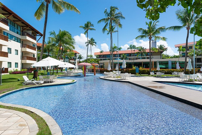 Flat Beira Mar, Marulhos Resort, Muro Alto.