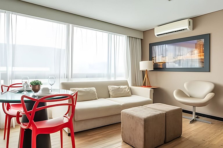 Flat 4p em Boa Viagem | Aeroporto e Praia