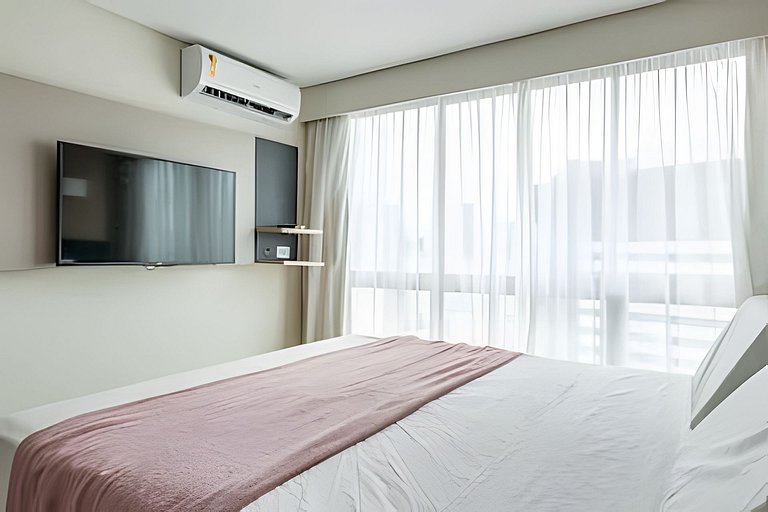 Flat 4p em Boa Viagem | Aeroporto e Praia