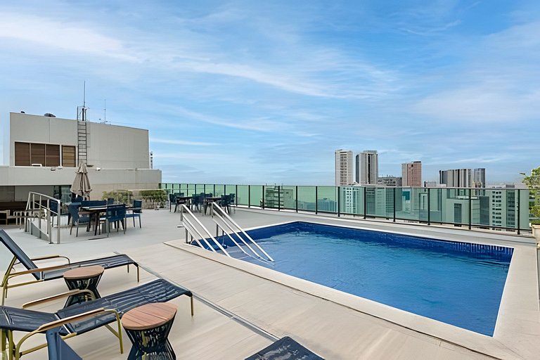 Flat 4p em Boa Viagem | Aeroporto e Praia