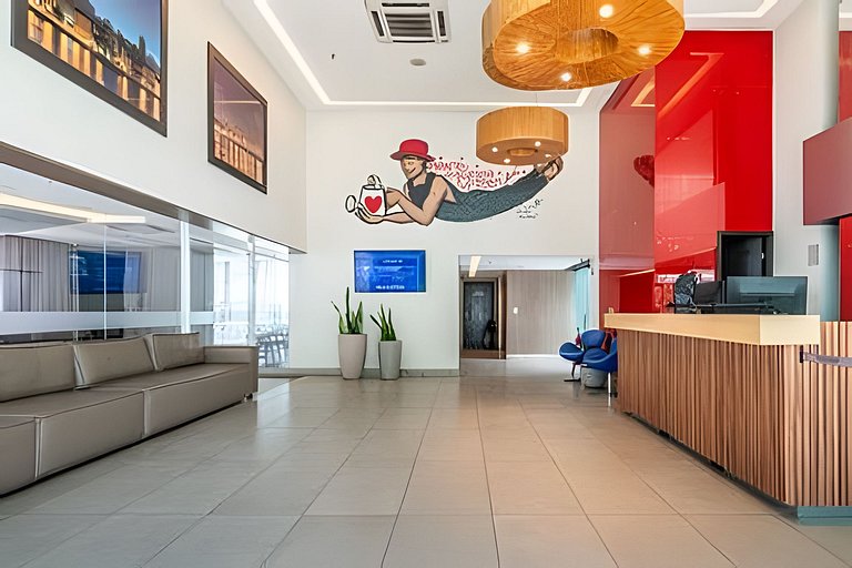 Flat 4p em Boa Viagem | Aeroporto e Praia