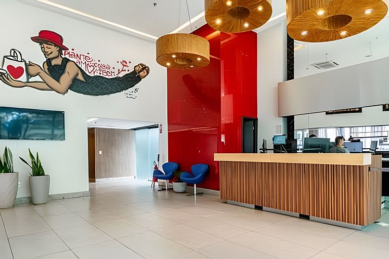 Flat 4p em Boa Viagem | Aeroporto e Praia