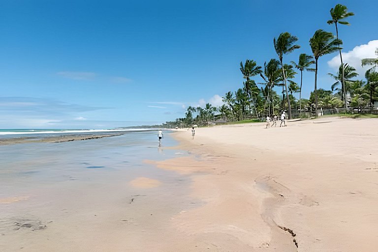 Pé na areia - Vista inesquecível - Beira mar
