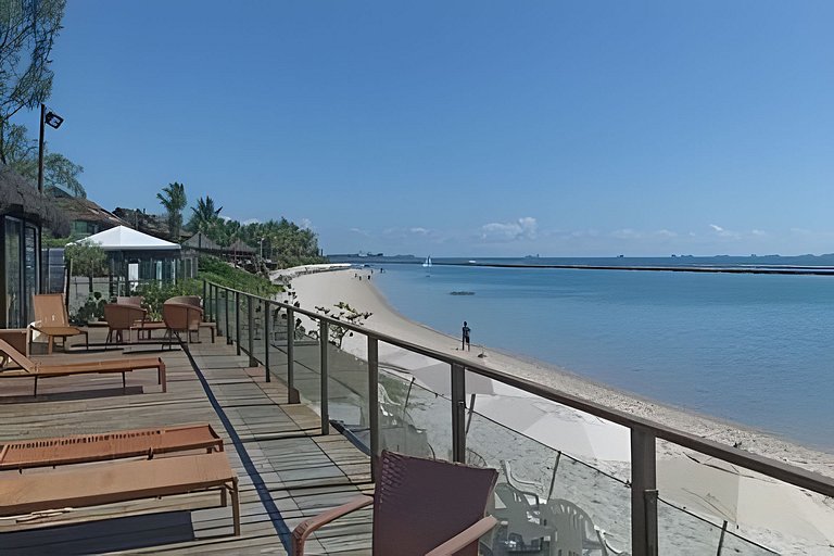 Pé na areia - verdadeiro paraíso em Muro Alto