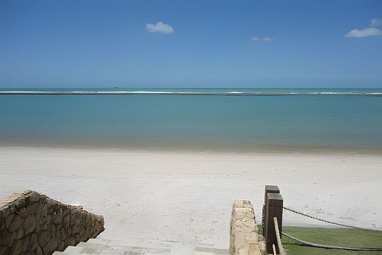 Pé na areia - verdadeiro paraíso em Muro Alto