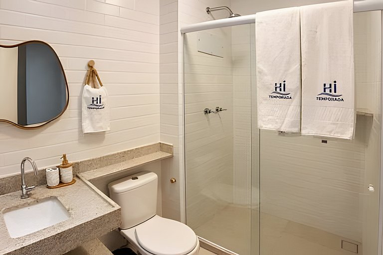 Flat Muro Alto, Vista Mar e Piscina, Pé na Areia